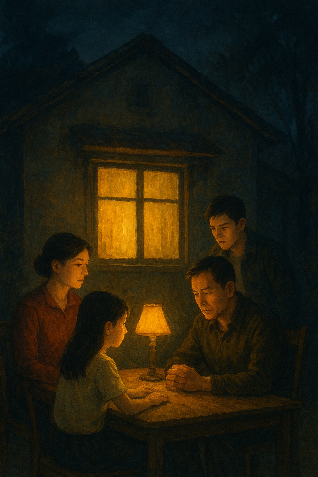 Ngôi nhà có ngọn đèn vàng