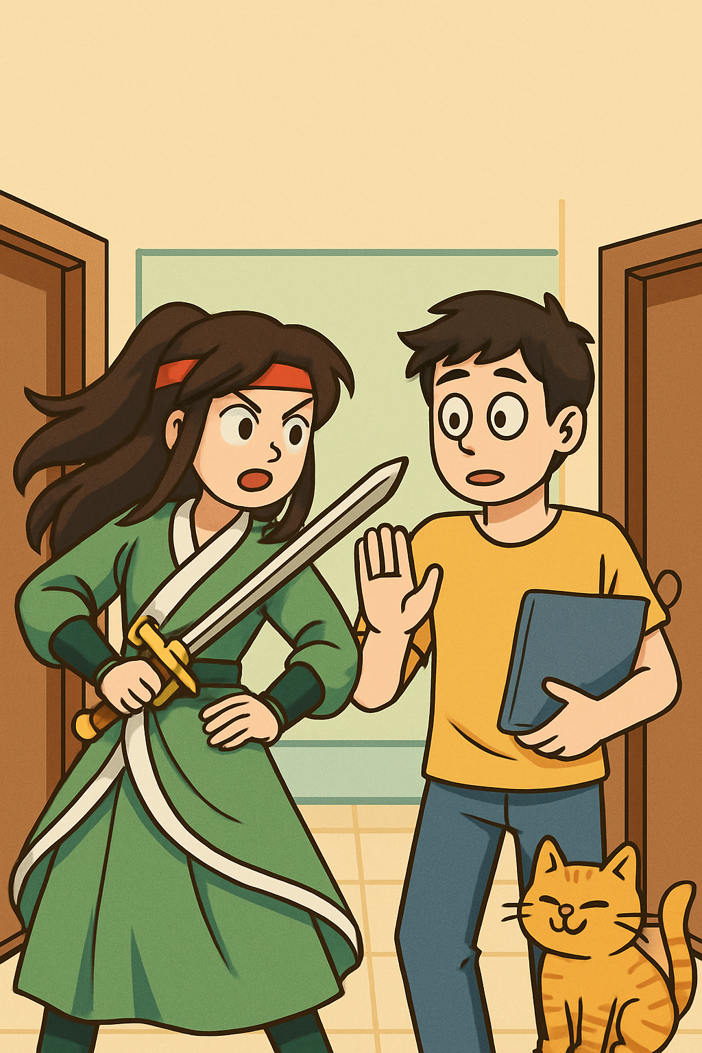Đại Hiệp Nhà Tôi Là… Thằng Hàng Xóm!