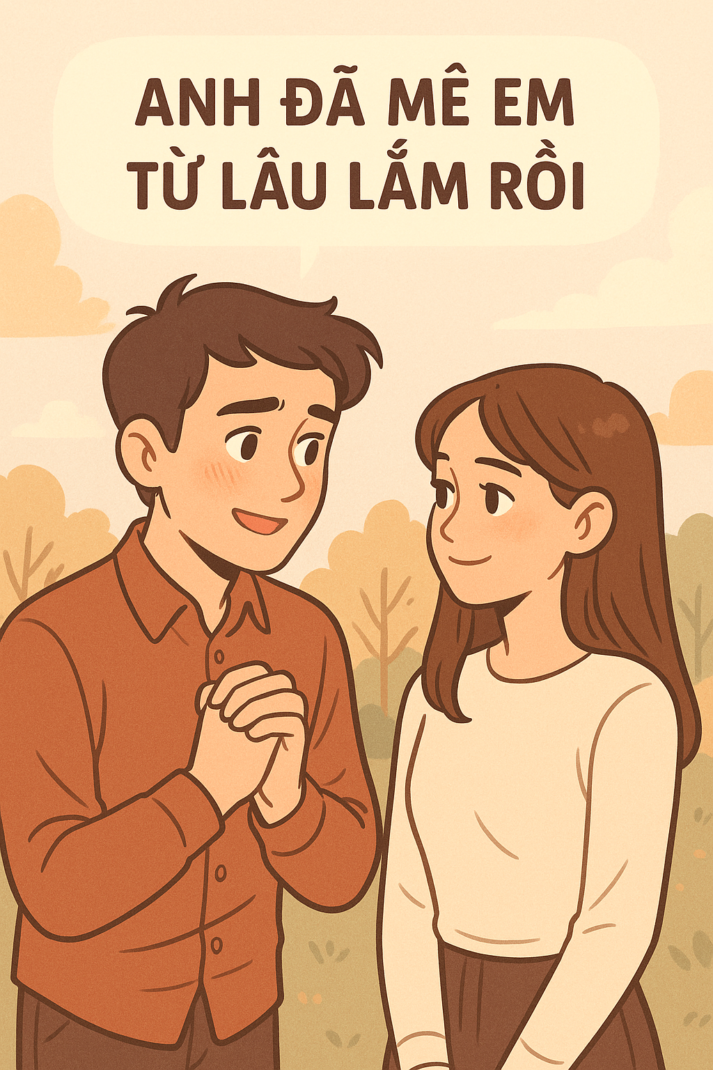 Anh đã mê  em từ rất lâu rồi