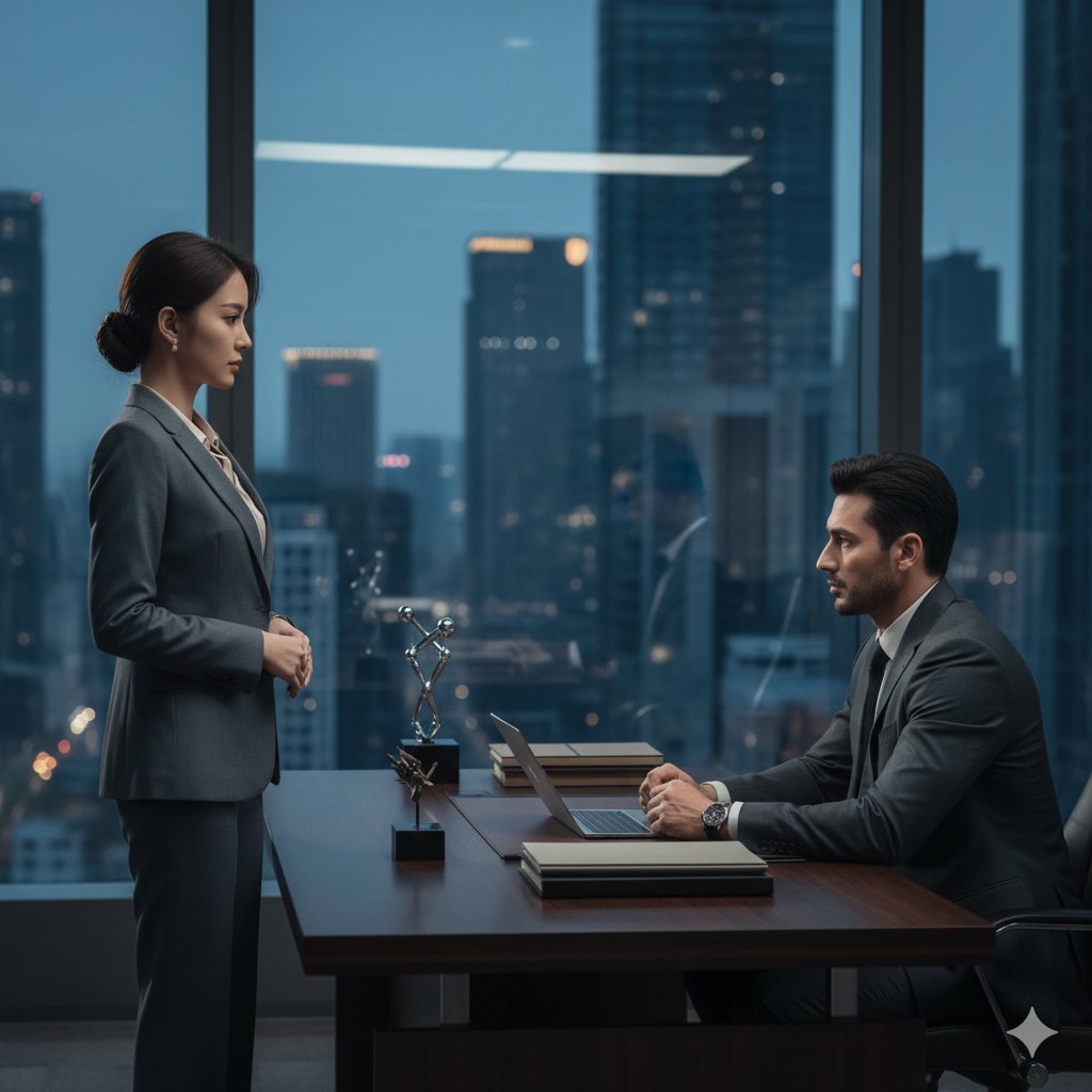 Ánh Sáng Sau Cánh Cửa Văn Phòng